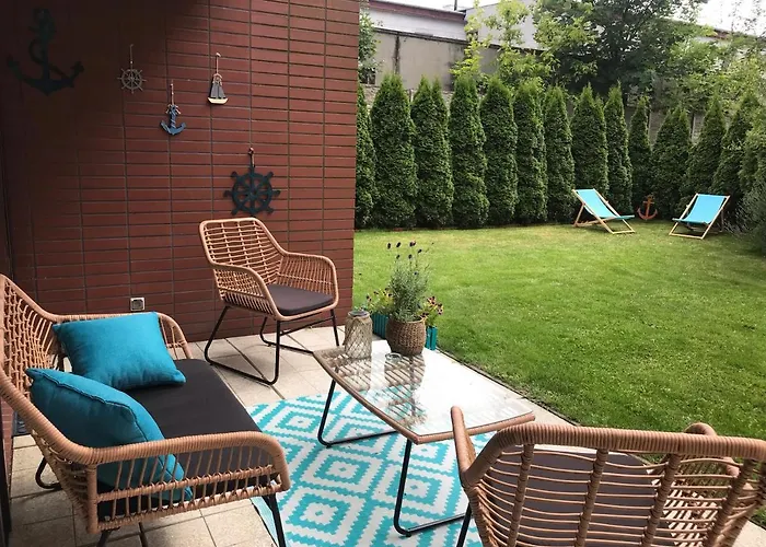 Apartament Turkus Z Ogrodem